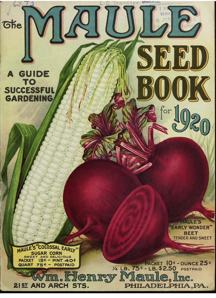 vintage seed library