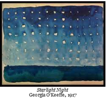Starlight Night by Georgia O'Keefe