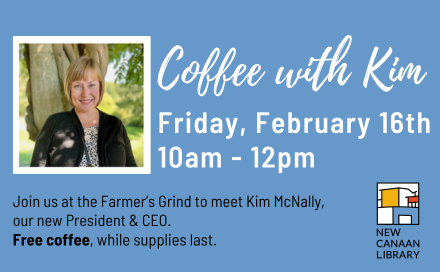Coffee with Kim Friday 10 - 12 Farmer's Grind 
