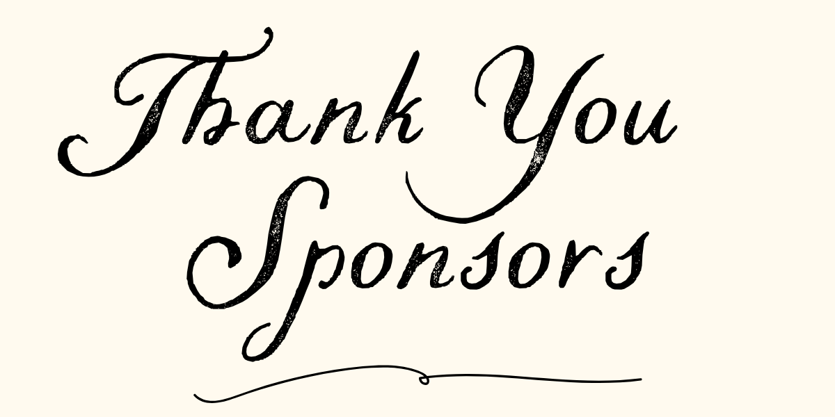 Thank You Sponsors