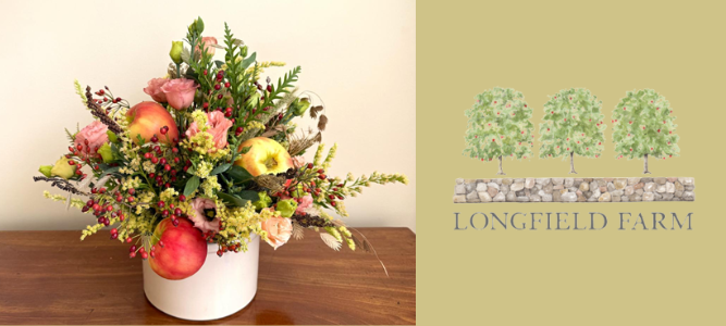 Longfield Farm fall centerpiece