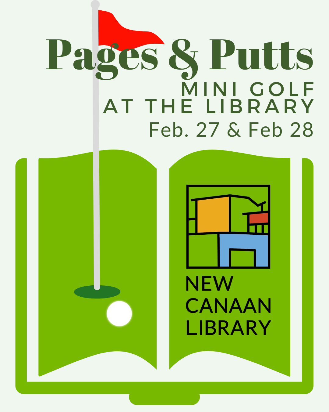 Page and Putts Mini Golf at the Library 