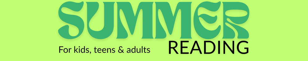 summer reading banner for all age