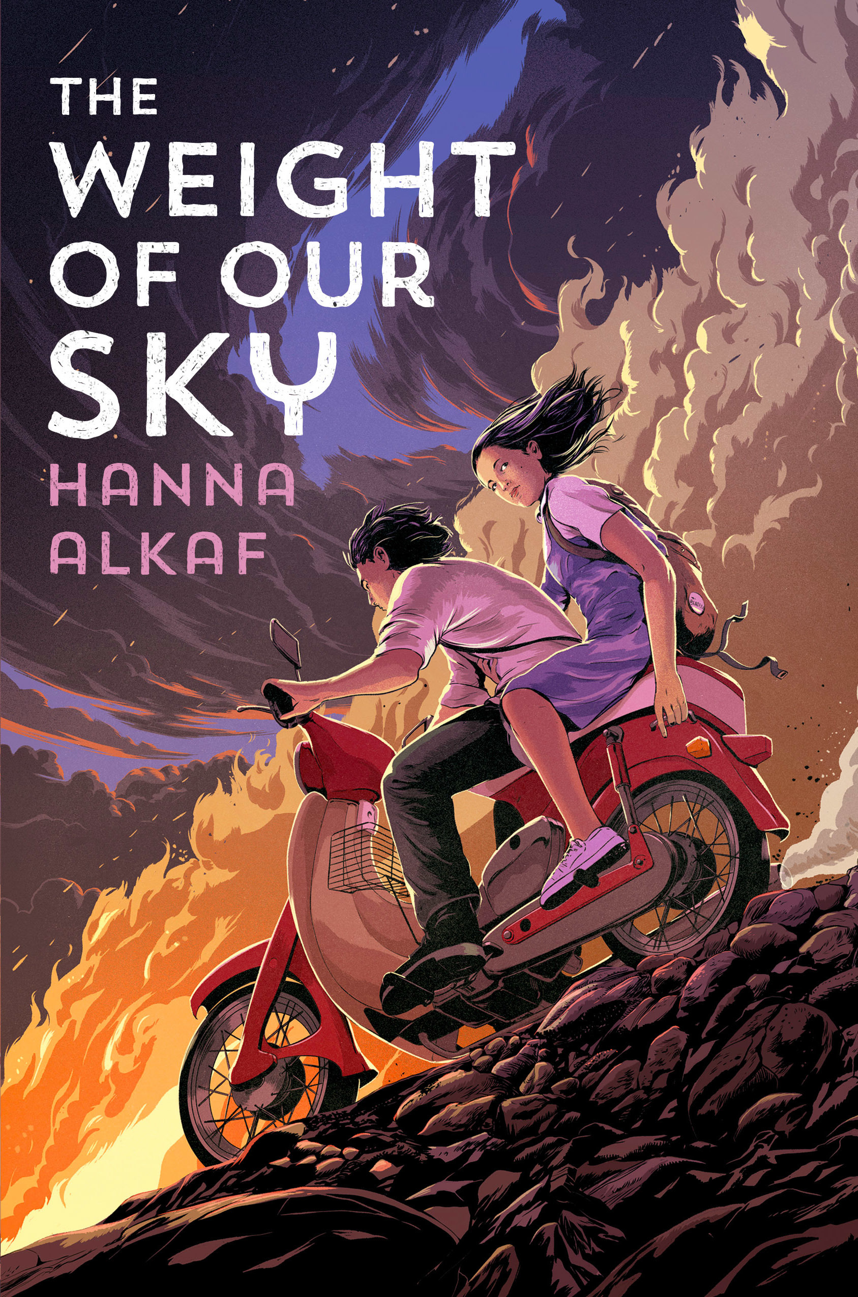Cover for "The Weight of Our Sky"
