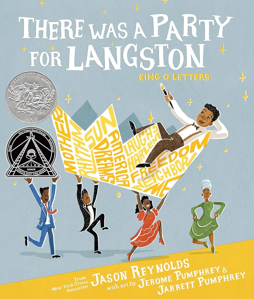 Cover Illustration for "There Was a Party for Langston"