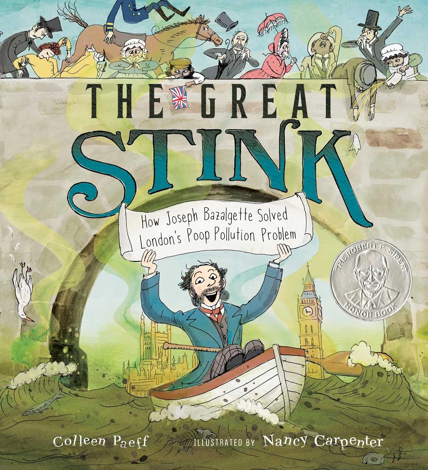 Cover illustration for "The Great Stink"