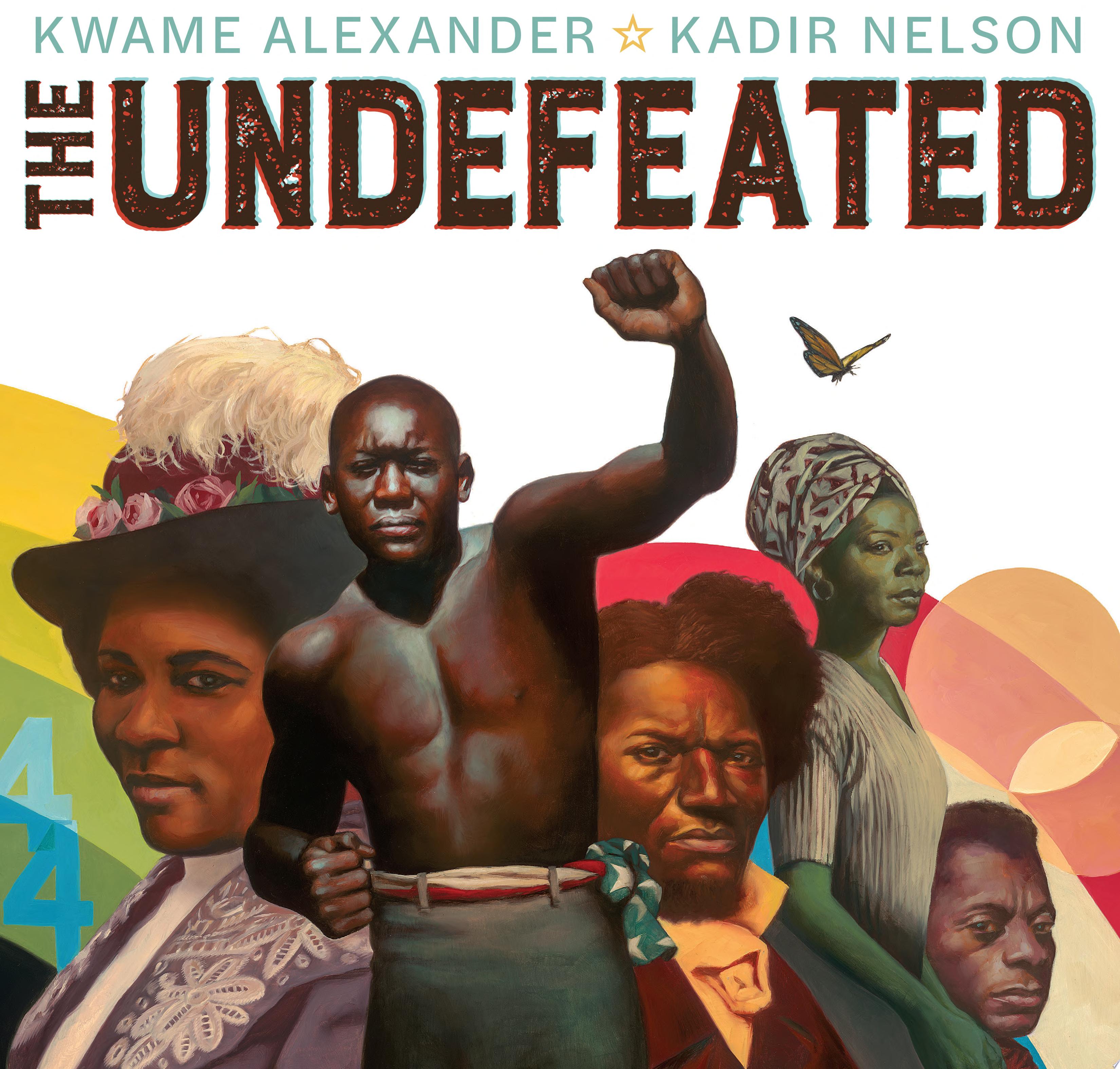 Image for "The Undefeated" - an illustration of important people from throughout African American history.