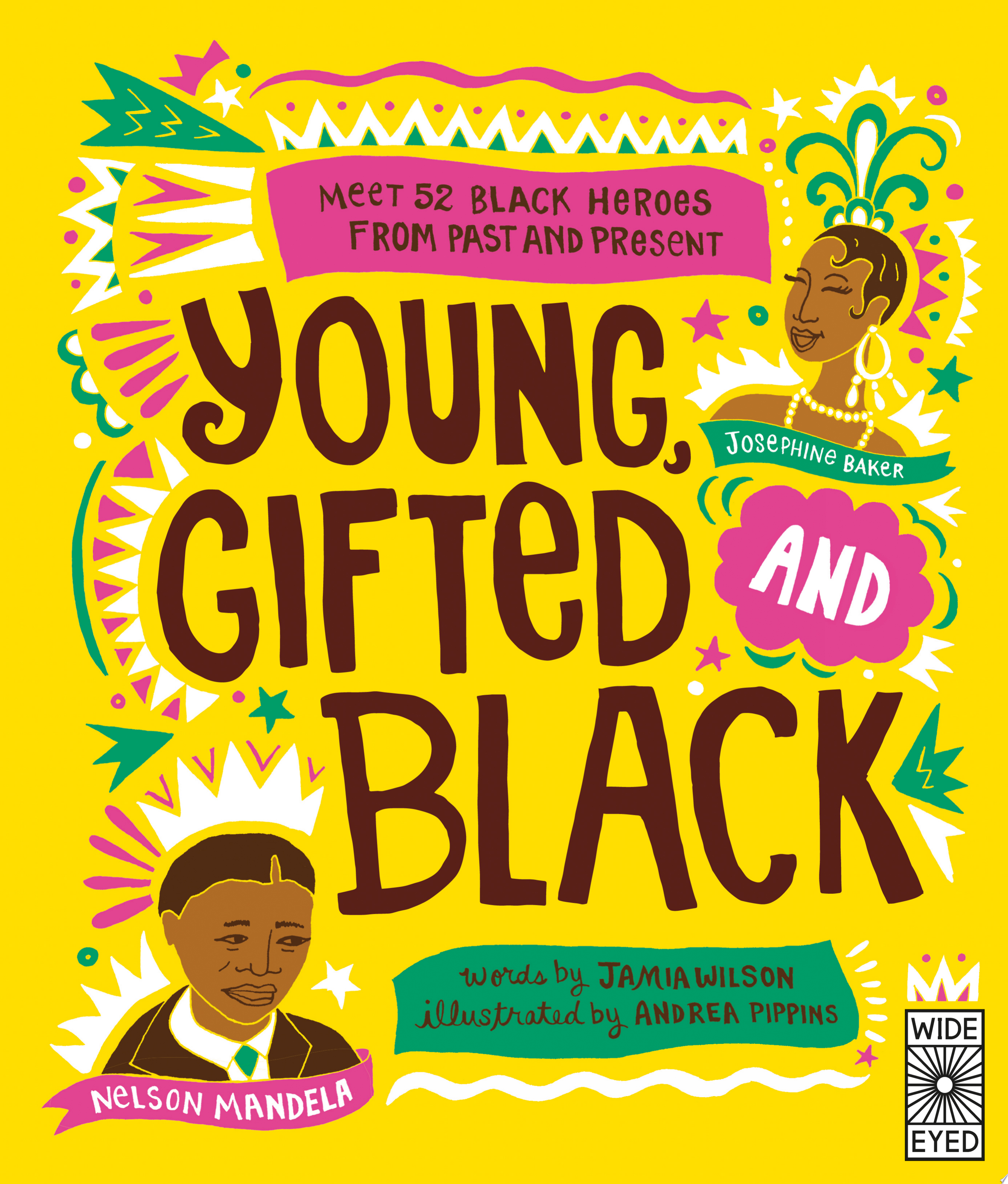 Image for "Young Gifted and Black" - a bright yellow cover featuring graphic text