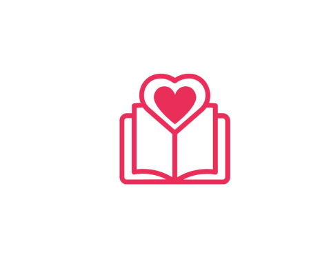 Book with heart