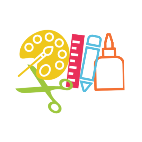 Mix of craft supplies