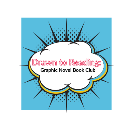 Drawn to Reading speech bubble