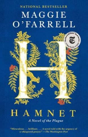 This image is the book cover for Hamnet