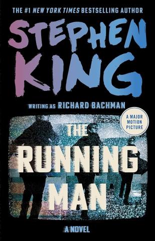 This image is the book cover for The Running Man