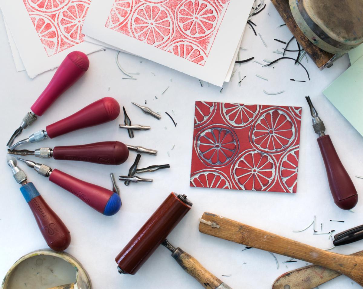 Printmaking supplies