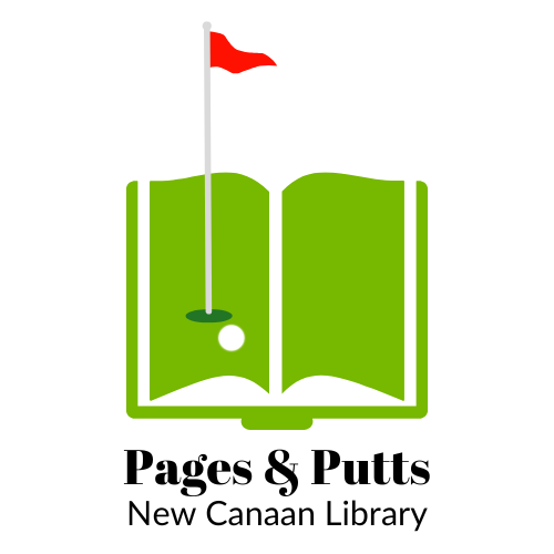Book with Golf Flag and small gold ball