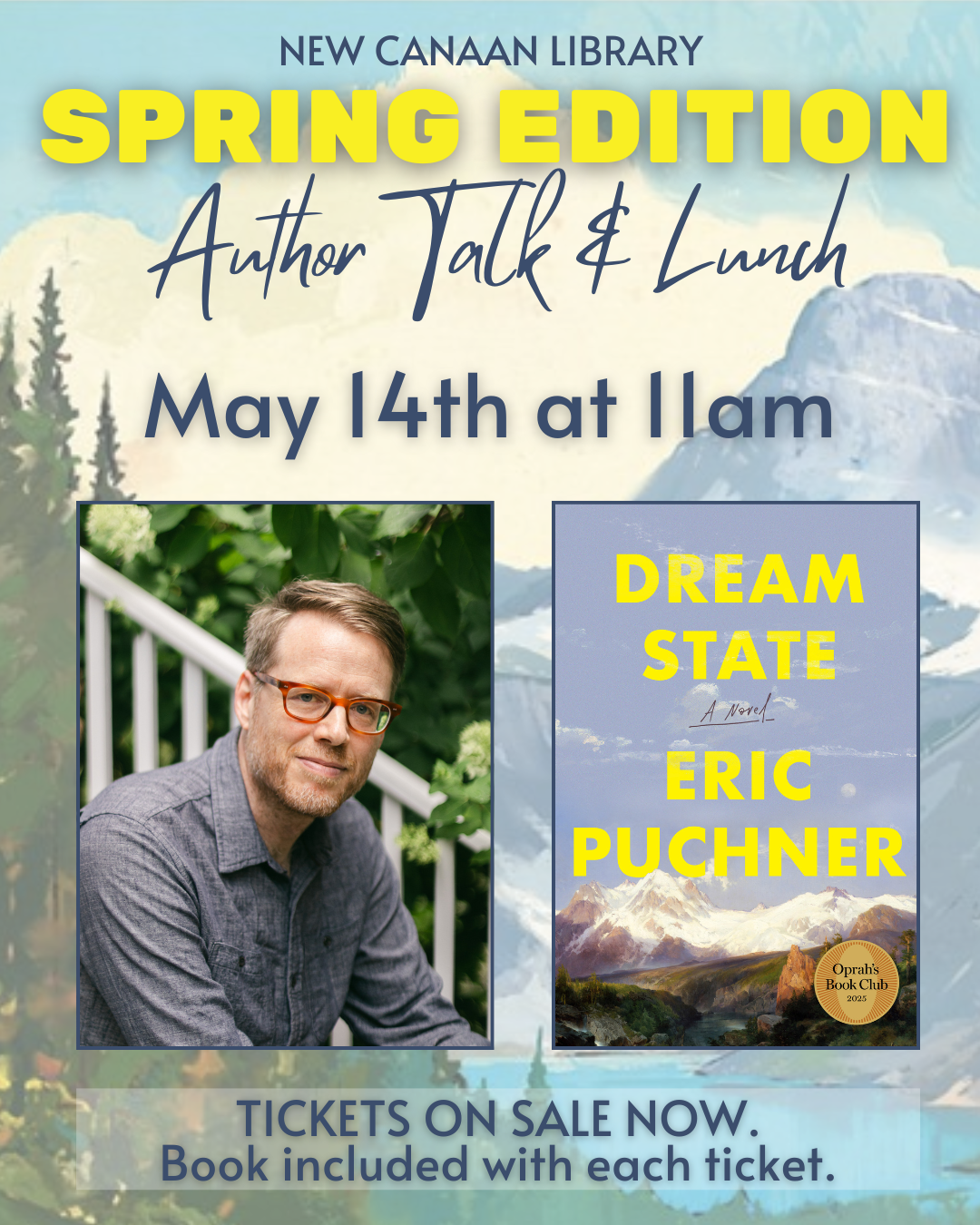 Spring Edition Author Talk & Lunch Featuring Eric Puchner