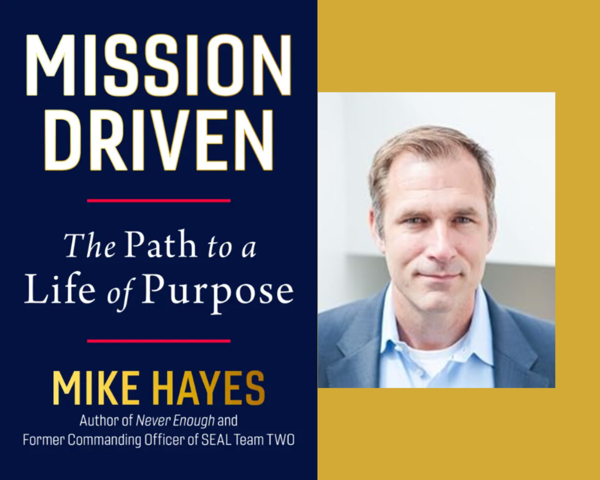 book cover and headshot