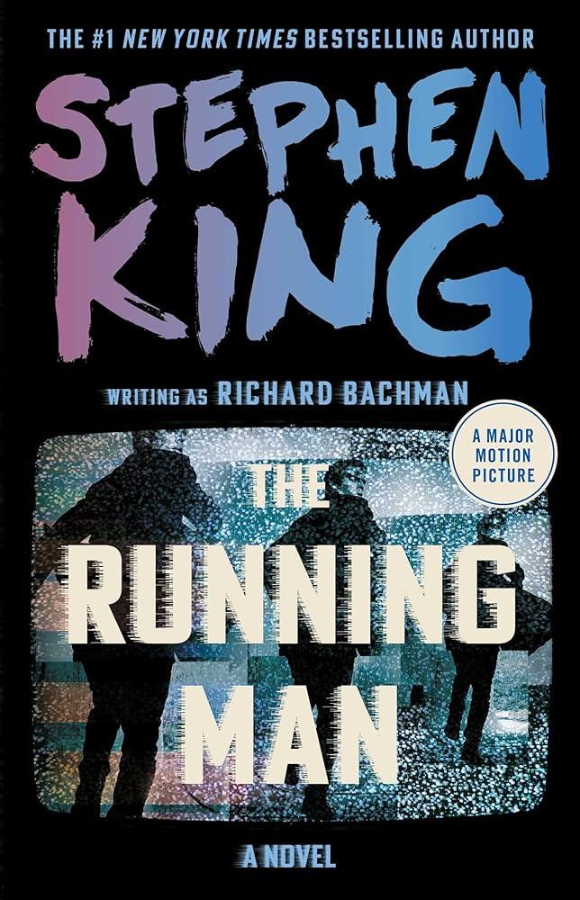This image is the book cover for The Running Man