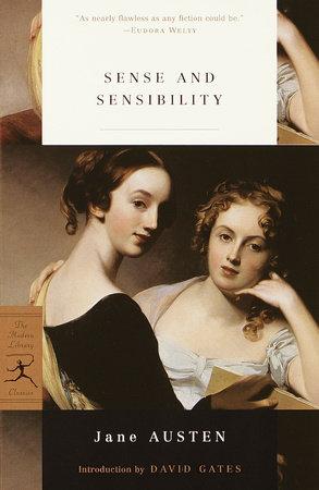 This image is the book cover for Sense and Sensibility
