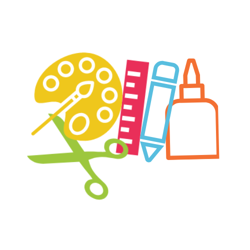 Assorted crafting supplies