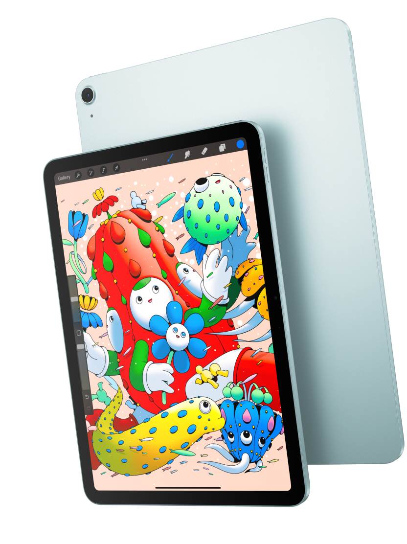 This is an image of an iPad