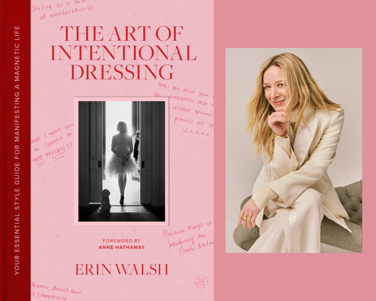 book cover and headshot