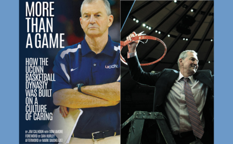 former UCONN basketball coach Jim Calhoun present his new book May 16 at 2pm