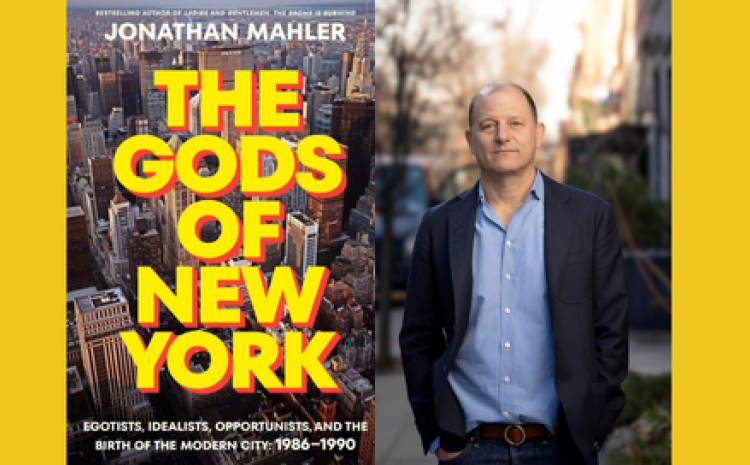 Gods of NY Jonathan Mahler June 11 @ 7pm