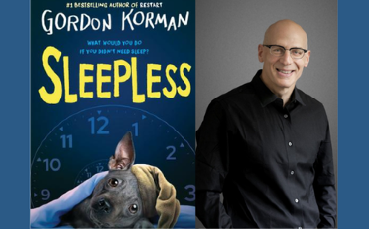 Gordon Korman author visit July 15 at 5:30pm